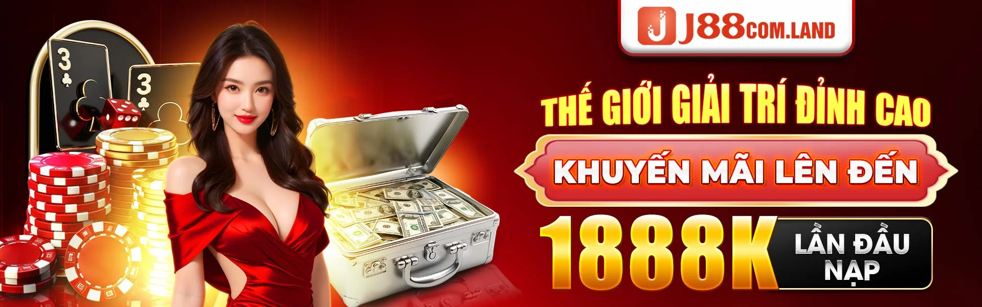 J88 khuyến mãi nạp đầu 1888K